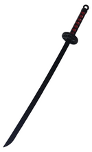 Load image into Gallery viewer, Free UK Royal Mail 24hr delivery Beautiful crafted Demon Slayer Hashira keyring. The keyring is made from high-quality zinc alloy. Tanjiro Kamado Katana model Keyring. Full length: 15cm