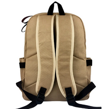 Load image into Gallery viewer, Free UK Royal Mail Tracked 24hr delivery.  Jujutsu Kaisen Nobara Kugisaki backpack.  Premium lightweight backpack with a capacity of 30cm x12cm x 39cm.  The large main compartment is excellent for books, tablets and lunch boxes etc. Additional front pocket and side pockets. Zips are covered for anti-theft. Adjustable pearl cotton shoulder-padded double straps. Waterproof premium oxford fabric. High-quality DTG print with striking colours.  This backpack is excellent for school/college.
