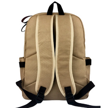 Load image into Gallery viewer, Free UK Royal Mail Tracked 24hr delivery. Jujutsu Kaisen Nobara Kugisaki backpack. Premium lightweight backpack with a capacity of 30cm x12cm x 39cm. The large main compartment is excellent for books, tablets and lunch boxes etc. Additional front pocket and side pockets. Zips are covered for anti-theft. Adjustable pearl cotton shoulder-padded double straps. Waterproof premium oxford fabric. High-quality DTG print with striking colours. This backpack is excellent for school/college.