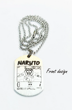 Load image into Gallery viewer, Naruto - Pain (Nagato) Engraved Dogtag necklace