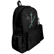 Load image into Gallery viewer, Sword Art Online Anime Bag Set – 2 Pieces / Black