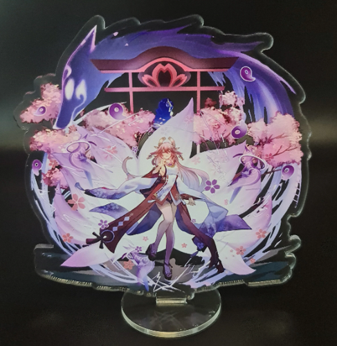Free Royal Mail 24hr delivery  Beautiful Acrylic stand of Yae Miko from the popular open-world action role-playing game - 