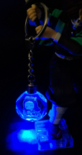 Load image into Gallery viewer, Nezuko Kamado - Demon Slayer LED Acrylic crystal Keyring/Keychain