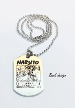 Load image into Gallery viewer, Naruto - Uzumaki Naruto Engraved Dogtag necklace
