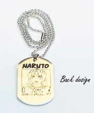 Load image into Gallery viewer, Naruto - Hyuga Hinata Engraved Dogtag necklace
