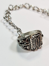 Load image into Gallery viewer, Attack on Titan Scout Regiment Bracelet / Ring
