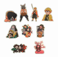 Load image into Gallery viewer, Demon Slayer - 50 piece Matt vinyl stickers - United Kingdom