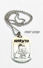 Load image into Gallery viewer, Naruto - Uchiha Itachi Engraved Dogtag necklace
