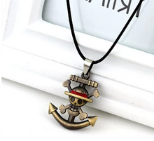 Load image into Gallery viewer, One Piece Pirate Skull necklace
