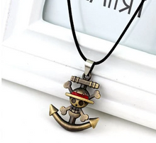 Load image into Gallery viewer, One Piece Pirate Skull necklace