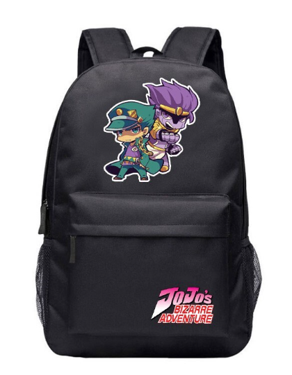 Black anime backpack sale