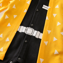 Load image into Gallery viewer, Demon Slayer - Zenitsu - Infant baby long sleeve jumpsuit (100% cotton)