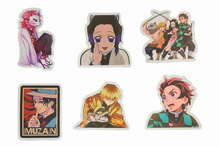 Load image into Gallery viewer, Demon Slayer - 50 piece Matt vinyl stickers - United Kingdom