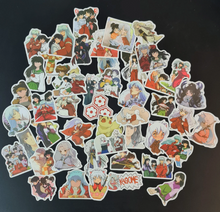 Load image into Gallery viewer, Anime Inuyasha Stickers - 50 piece Matt vinyl - United Kingdom