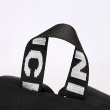 Load image into Gallery viewer, JoJo's Bizarre Adventure Jotaro Kujo Anime Backpack / School Bag / Travel Bag / Laptop Bag - Black and White