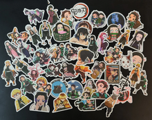 Load image into Gallery viewer, Demon Slayer - 50 piece Matt vinyl stickers - United Kingdom
