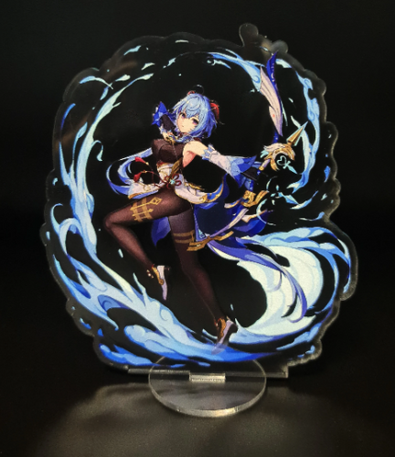 Free Royal Mail 24hr delivery  Beautiful Acrylic stand of Ganyu from the popular open-world action role-playing game - 