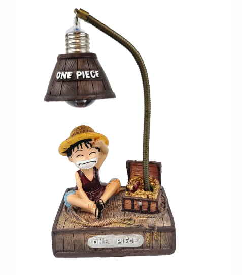Luffy - ONE PIECE Statue and Lamp Post - with light