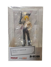 Load image into Gallery viewer, FREE UK Royal Mail Tracked 24hr Delivery Cool statue of Edward Elric, adapted from the popular anime Fullmetal Alchemist. This figure is part of the Good Smile Company Pop Up Parade series. The sculptor did a stunning job creating this high-detailed PVC statue of Edward. The statue shows Edward Elric posing with his primary weapon (automail right arm). - Stunning!