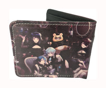 Load image into Gallery viewer, Free UK Royal Mail Tracked 24hr delivery.  This premium PVC leather wallet is designed with a smooth finish. High-quality DTG design with striking colours. Two-part art piece showing two sets of anime art on each side of the wallet.  Bi-fold closure, with Five card sections, One zip section, a photo ID section, and the main section.  Excellent gift for any Genshin Impact fan.