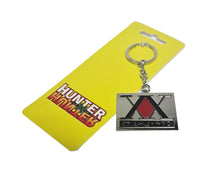 Load image into Gallery viewer, Free UK Royal Mail Tracked 24hr delivery   Official Hunter x Hunter keyring launched by DIFUZED.  100% zinc alloy, smooth finish.   Size of main keyring panel: 5cm   Official brand: DIFUZED  Excellent gift for any Hunter x Hunter f
