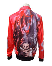 Load image into Gallery viewer, Free UK Royal Mail Tracked 48hr delivery  Cool design of Dragon Ball Goku Anime zipper.  Premium DTG technology prints the design directly onto the zipper which makes the design really stand out, easy to wash, and the colours will not fade or crack.  The silken style of this polyester zipper makes it lightweight and comfortable to wear.  Excellent gift for any Dragon Ball fan.
