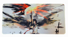 Load image into Gallery viewer, Extended Mouse Pad excellent for gaming or general office use. The mouse mat measures at 30x60cm / 30x80cm / 40x90cm and fit perfectly to most desk sizes. Striking image of Attack on Titan design. The premium thick design of this mouse pad allows your mouse to obtain excellent speed and control (non slip rubber base).