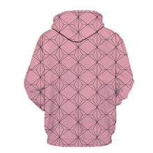 Load image into Gallery viewer, Sharp design of Demon Slayer anime hoodie. Premium DTG print with striking colours - polyester hoodie. The silken style of this hoodie makes this hoodie lightweight and comfortable to wear. Excellent for Autumn/Winter. The DTG technology print the design directly onto the hoodie which makes the design really stand out, easy to wash, and the colour of design will not fade or crack. Adjustable drawstring for the hood with a large front pockets.