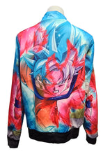 Load image into Gallery viewer, Sharp design of Dragon Ball anime zipper. Premium DTG print with striking colours - polyester zipper. The silken style of this zipper makes this zipper lightweight and comfortable to wear. Excellent for Summer/Autumn. The DTG technology print the design directly onto the zipper which makes the design really stand out, easy to wash, and the colour of design will not fade or crack. Adjustable drawstring for the hood with two front pockets.