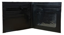 Load image into Gallery viewer, This premium PVC rubber wallet is designed with a smooth finish. High-quality DTG design with striking colors directly onto the wallet. Two-part art piece showing two unique sets of anime art on each side of the wallet. Bi-fold closure, with Five card sections, One zip section, photo ID section, and the main section. Excellent gift for any Seven Deadly Sins fan.