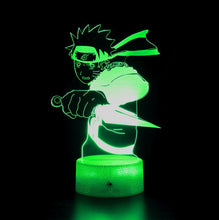Load image into Gallery viewer, Naruto Uzumaki 3D Anime Touch Sensor 7 Colour mode LED Light / Lamp
