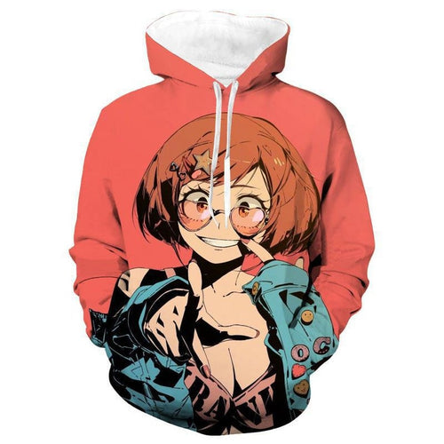 Sharp design of My Hero Academia anime hoodie. Premium DTG print with striking colours - polyester hoodie. The silken style of this hoodie makes this hoodie lightweight and comfortable to wear. Excellent for Autumn/Winter.