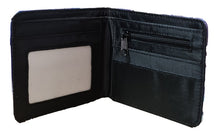 Load image into Gallery viewer, This premium PVC leather wallet is designed with a smooth finish. High-quality DTG design with striking colors directly onto the wallet. Two-part art piece showing two unique sets of anime art on each side of the wallet.