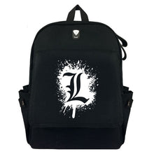Load image into Gallery viewer, Death Note L Anime Backpack / School Bag