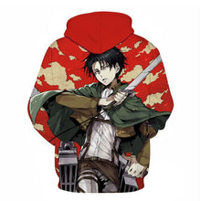 Load image into Gallery viewer, Attack on Titan Levi Ackerman Hoodie / Jumper Unisex
