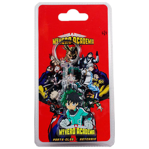 Free UK Royal Mail Tracked 24hr delivery   Official My Hero Academia keying - launched by SEMIC.   Cool high-quality keyring of Izuku Midoriya (also known by his hero name Deku) from the popular anime series My Hero Academia.   Character length: 5cm   Full keyring length: 10cm   Limited stock available