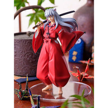 Load image into Gallery viewer, FREE UK Royal Mail Tracked 24hr Delivery. Stunning figure of Inuyasha from the classic Japanese anime manga series written by Rumiko Takahashi. This figure is part of the Goodsmile Company's Pop Up Parade The Final Act series. The sculptor has really did a marvelous job creating this high-detailed PVC statue of Inuyasha. The statue shows the half-demon in his classic red kimono, posing with his sword. This is something really special for any Inuyasha fan.