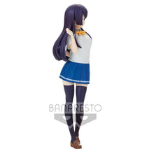 Load image into Gallery viewer, Free UK Royal Mail Tracked 24hr delivery Beautiful figure of Shirosuka Kachi (known as Shiro) from the popular anime television series "Osananajimi Ga Zettai Ni Mejanai Love Comedy". This statue is launched by Banpresto as part of their latest series. This statue is sculpted stunningly showing Shirosuka posing elegantly in her uniform. This PVC figure stands at 18cm tall, and packaged in a gift/collectible box from Bandai. Excellent gift for any LOVE COMEDY fan.
