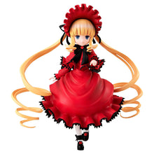 Load image into Gallery viewer, FREE UK Royal Mail Tracked 24hr Delivery.  Beautiful figure of Shinku from the popular anime Rozen Maiden. This figure is part of the Goodsmile Company&#39;s Pop Up Parade series.   The sculptor has really did a stunning job creating this high-detailed PVC statue of Shinku (5th Rozen Maiden). The statue shows Shinku in her classic red outfit, posing elegantly with her big cute innocent eyes. This is something really special for any Rozen Maiden fan. 

