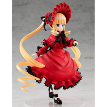 Load image into Gallery viewer, FREE UK Royal Mail Tracked 24hr Delivery. Beautiful figure of Shinku from the popular anime Rozen Maiden. This figure is part of the Goodsmile Company's Pop Up Parade series. The sculptor has really did a stunning job creating this high-detailed PVC statue of Shinku (5th Rozen Maiden). The statue shows Shinku in her classic red outfit, posing elegantly with her big cute innocent eyes. This is something really special for any Rozen Maiden fan.