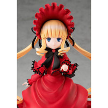 Load image into Gallery viewer, FREE UK Royal Mail Tracked 24hr Delivery. Beautiful figure of Shinku from the popular anime Rozen Maiden. This figure is part of the Goodsmile Company's Pop Up Parade series. The sculptor has really did a stunning job creating this high-detailed PVC statue of Shinku (5th Rozen Maiden). The statue shows Shinku in her classic red outfit, posing elegantly with her big cute innocent eyes. This is something really special for any Rozen Maiden fan.