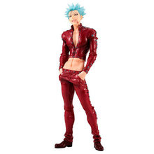 Load image into Gallery viewer, Free UK Royal Mail Tracked 24hr Delivery Cool figure of Ban from the popular anime The Seven Deadly Sins, and it was adapted from the season "Dragons Judgement". This statue is part of the Good Smile Company's Pop Up Parade series. The sculptor has really did a stunning job creating this high-detailed cool PVC statue of Ban. The statue shows Ban posing in his red leather tight outfit. Truly amazing !