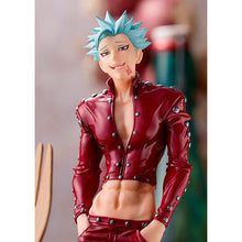 Load image into Gallery viewer, Free UK Royal Mail Tracked 24hr Delivery Cool figure of Ban from the popular anime The Seven Deadly Sins, and it was adapted from the season "Dragons Judgement". This statue is part of the Good Smile Company's Pop Up Parade series. The sculptor has really did a stunning job creating this high-detailed cool PVC statue of Ban. The statue shows Ban posing in his red leather tight outfit. Truly amazing !