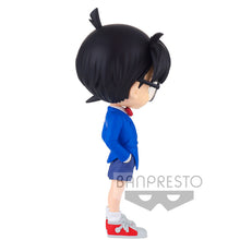 Load image into Gallery viewer, FREE UK Royal Mail Tracked 24hr Delivery.  This statue of the classic Detective Conan (Conan Edogawa) is part of Banpresto's Q Posket figure series, adapted from the classic anime series Detective Conan.   The amazing PVC figure stands at 13cm tall, and packaged in a premium gift/collectible box from Bandai. - Version A.