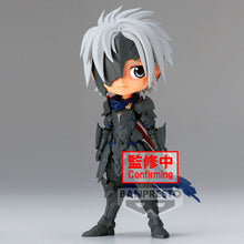 Load image into Gallery viewer, Super cool Q POSKET (Type A) figure/statue of Alphen, adapted from the popular JRPG Tales Of Arise.   The figure is sculpted meticulously, showing Alphen posing in his uniform and with his primary weapon on his back.   The PVC statue stands at 14cm tall, comes with a display base, and is packaged in an official premium gift box from Bandai.   Excellent gift for any Tales Of Arise fan. .   Official brand:  Banpresto