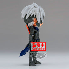 Load image into Gallery viewer, Super cool Q POSKET (Type A) figure/statue of Alphen, adapted from the popular JRPG Tales Of Arise.   The figure is sculpted meticulously, showing Alphen posing in his uniform and with his primary weapon on his back.   The PVC statue stands at 14cm tall, comes with a display base, and is packaged in an official premium gift box from Bandai.   Excellent gift for any Tales Of Arise fan. .   Official brand:  Banpresto