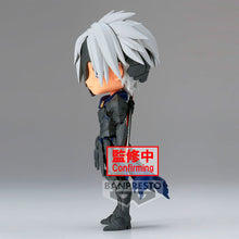 Load image into Gallery viewer, Super cool Q POSKET (Type A) figure/statue of Alphen, adapted from the popular JRPG Tales Of Arise.   The figure is sculpted meticulously, showing Alphen posing in his uniform and with his primary weapon on his back.   The PVC statue stands at 14cm tall, comes with a display base, and is packaged in an official premium gift box from Bandai.   Excellent gift for any Tales Of Arise fan. .   Official brand:  Banpresto
