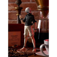 Load image into Gallery viewer, Stunning statue of Ken Kaeki from the popular anime series Tokyo Ghoul. This figure is launched by Good Smile Company as part of their latest POP UP PARADE series. The sculptor has created this statue of Ken Kaneki meticulously. Showing Ken posing in his One Eye Ghoul form. His Amazing Eye-patch Ghoul mask is also included to interchange. - Truly amazing !