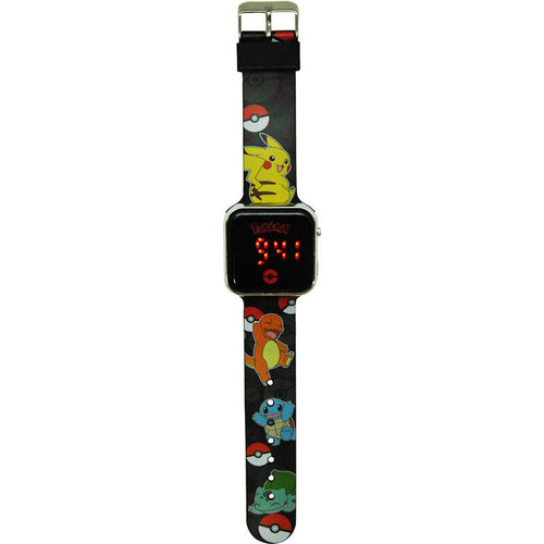 Free UK Royal Mail Tracked 24hrs   Official Pokemon LED watch.   This cool LED watch is launched by Nintendo.   Excellent gift for any Pokemon fan.   Not suitable for under 3 years. 