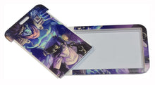 Load image into Gallery viewer, Free UK Royal Mail 24hr delivery Beautiful crafted JoJo's Bizarre Adventure Card holder. DTG high quality design of Jotaro and Star Platinum, adapted from the popular anime JoJo's Bizarre Adventure. The card holder is made of High-quality PVC plastic with a smooth matt finish. The card holder can be used for storing bank cards/student cards/and other ID cards. Excellent gift for any JoJo's Bizarre Adventure fan. Size: 6.7cm x 11cm (Approx) Can store up to three regular size credit cards.